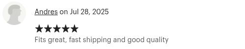 Positive Customer Reviews