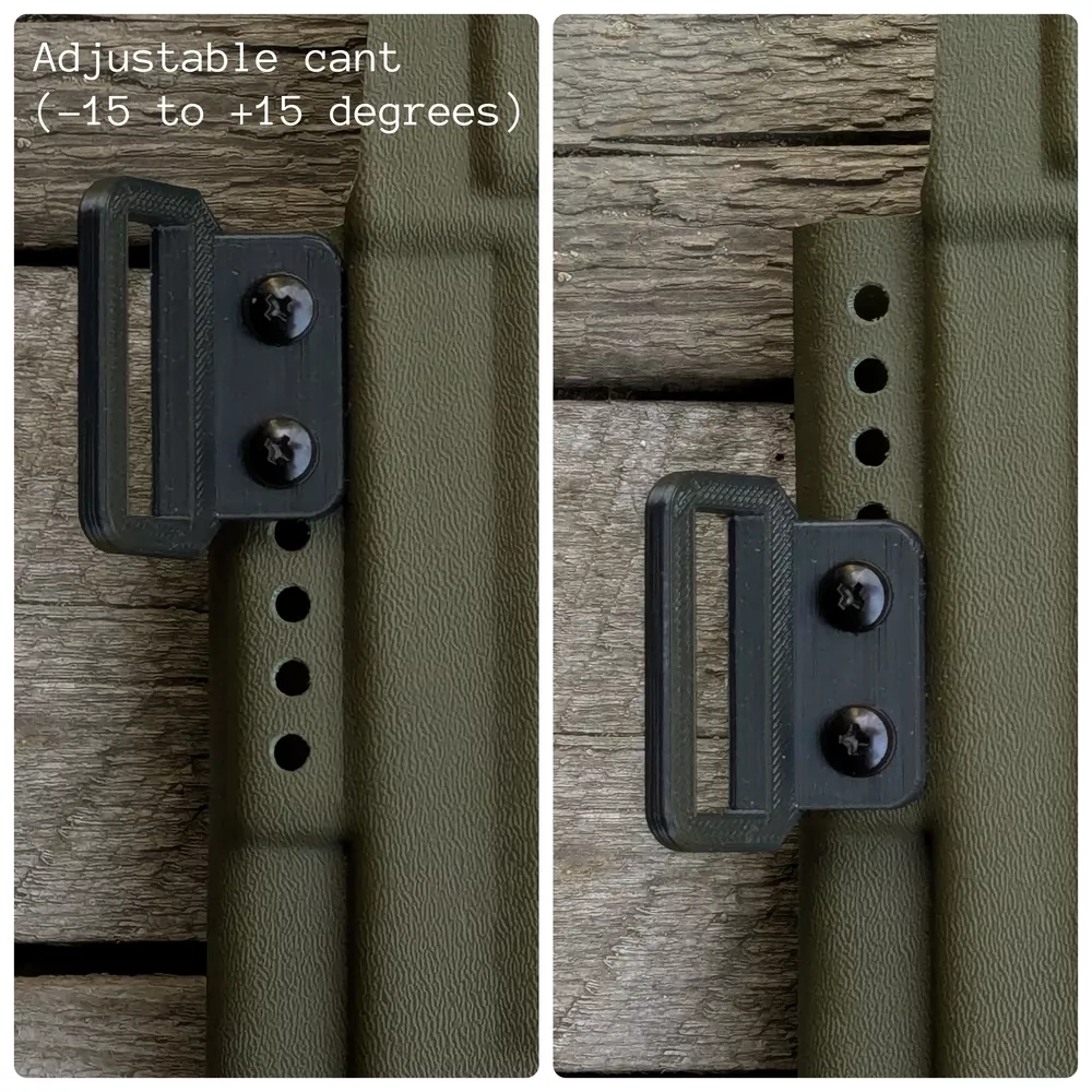 Adjustable Cant